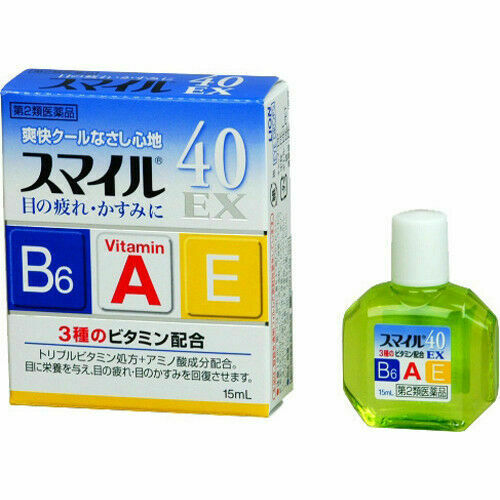 LION Smile 40 EX Eye Drops 15ml